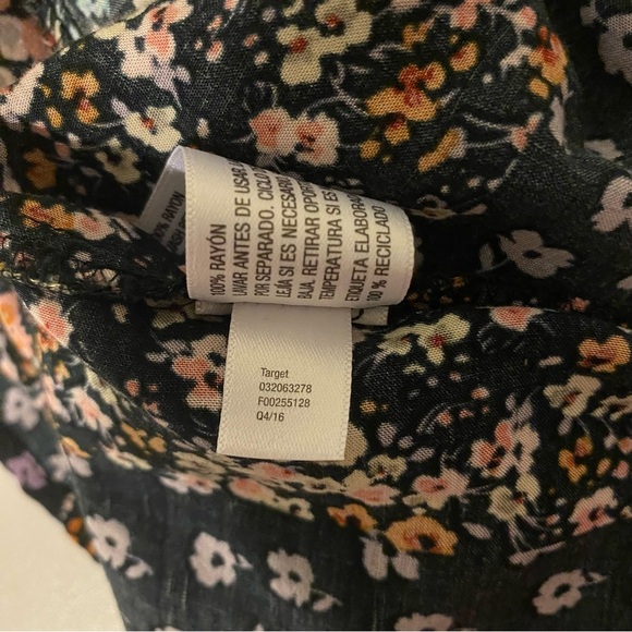 Art Class Girls 10/12 Large Sleeveless Floral Long Dress - Picture 8 of 14